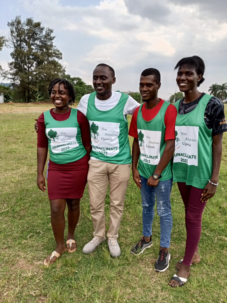Come and join us  tomorrow 18th June as we participate in run4climate at makerere rugby grounds with @tree_adoptionug