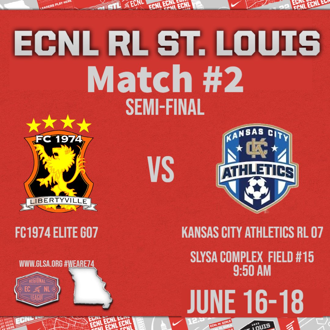GAME DAY!! Match 2. <a href="/FC1974GLSA/">GLSA FC 1974 Libertyville</a> <a href="/CoachBMancill/">Bryan Mancill</a> <a href="/Smileski17/">Srgjan Smileski</a> #weare74 <a href="/NMU_wsoccer/">NMU Women's Soccer</a> <a href="/Redbird_Soccer/">Illinois State Soccer</a> <a href="/AStateSoccer/">Arkansas State Red Wolves Soccer</a> <a href="/DenisonWSoccer/">Denison WSoccer</a> <a href="/ECNLgirls/">ECNL Girls</a> <a href="/ImYouthSoccer/">ECNL/GA/Recruiting/College Soccer</a> @IUPUIWSOC <a href="/UNASoccer/">North Alabama Soccer</a> <a href="/IndStSoccer/">Indiana State Soccer</a> <a href="/RainaSoccer/">Raina Schmitt</a> <a href="/madelineel12/">Madeline Lewis</a> <a href="/shannonphips/">Shannon Phillips</a> <a href="/AudreyAmyotGK07/">Audrey Amyot</a> <a href="/annaegeorge/">Anna George</a>
