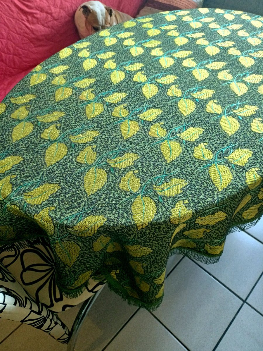 Excited to share the latest addition to my #etsy shop: Vintage tablecloth Jacquard tablecloth Tablecloth with floral motifs from Bulgaria etsy.me/3Pin6SD #square #cotton #embroidered #green #engagement #independenceday #orange #vintagetablecloth #jacquardtablec