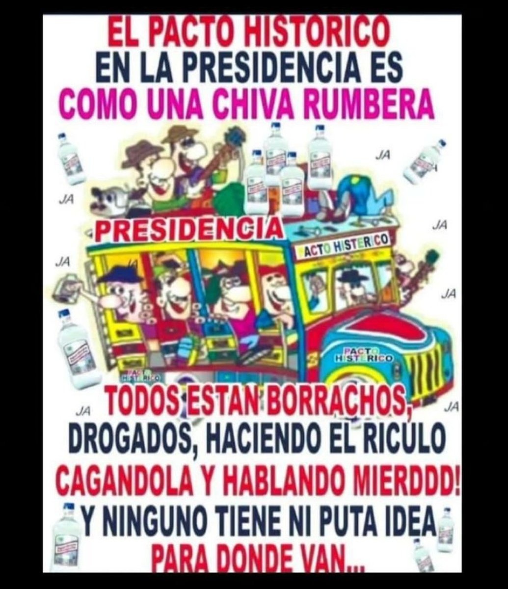 <a href="/AlbertoBernalLe/">Alberto Bernal</a> <a href="/IvanDuque/">Iván Duque 🇨🇴</a> <a href="/PizarroMariaJo/">María José Pizarro Rodríguez</a> 
NO s puede esperar menos de la hija de 1 BANDiDO como PiZARRO y ahora parece la hijastra d la ESCORiA HUMANA d GUSTAVO PETRO,

... son camaleonicas las ratas d alcantarilla!!!

eso si vamos haber hasta cuando le dura su LEALTAD; seguro muy poco, PETRO está caído