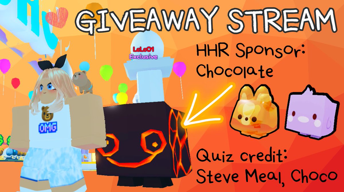 HEWO. Giving away 🍊LcLc signed HHR tomorrow kindly sponsored @Chocolatecdyply 

Join to challenge your Lc knowledge. Kahoot Quiz on stream, Winner wins pet😊 EZ!!! #PSX #psxgiveaway #thisisnotagiveawaychannel