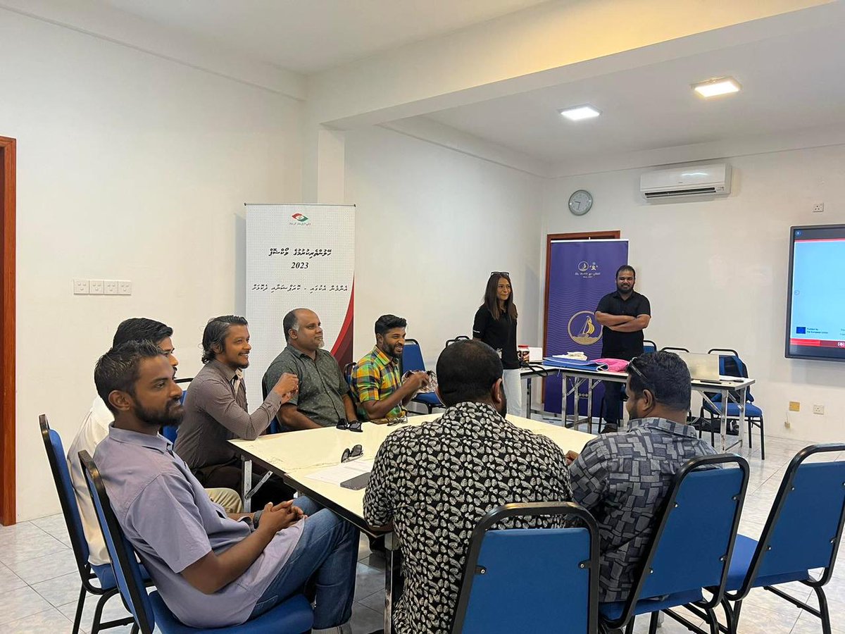 Together with <a href="/ElectionsMv/">Elections Commission</a>, <a href="/TransparencyMV/">Transparency MV</a>, and <a href="/ICOMmv/">Information Commissioner's Office</a>, we have begun "Together Against Corruption: Awareness Workshop 2023" for the public officials of Kulhudhuffushi City today. The two-day workshop included sessions on anti-corruption, whistleblowing, and RTI.