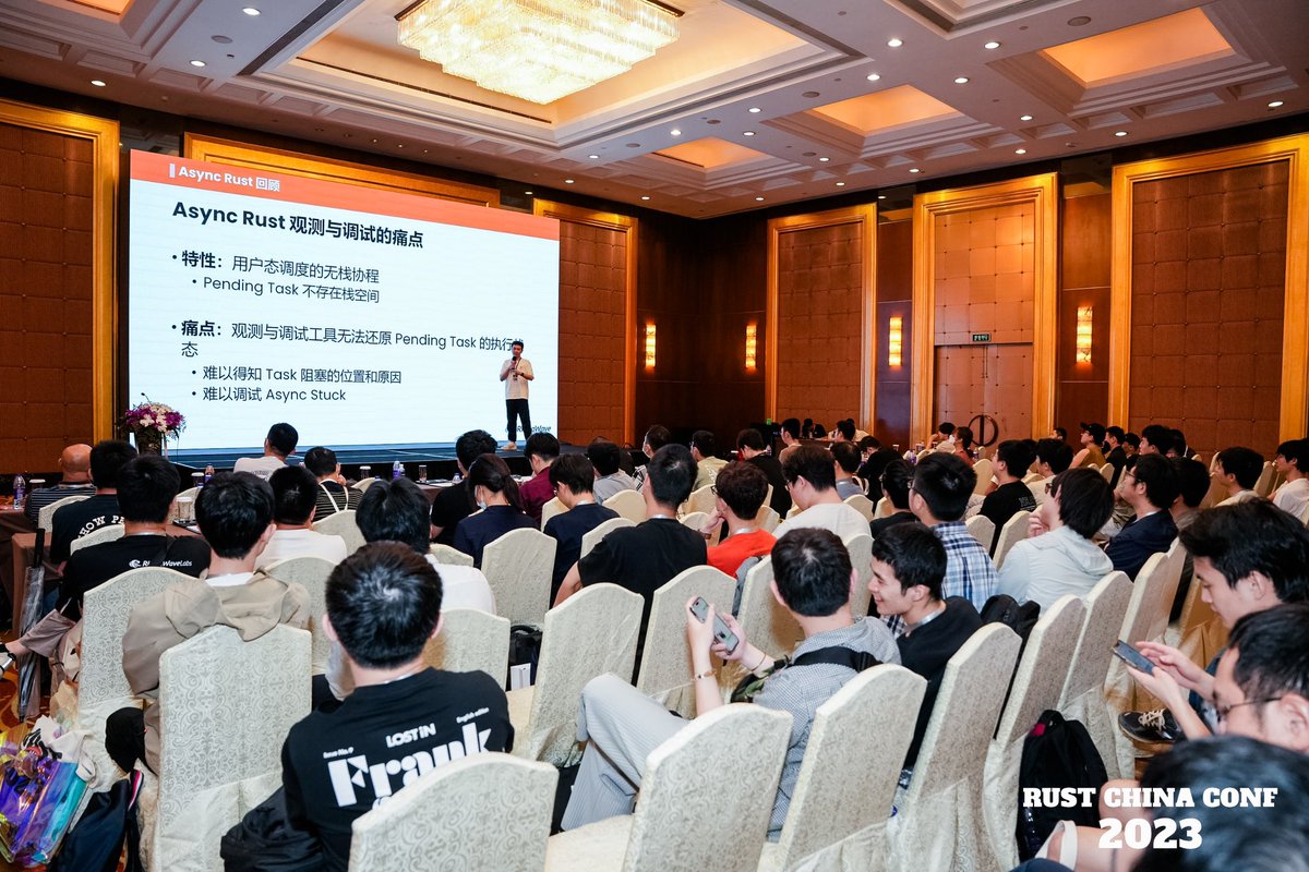 Bugen Zhao on Twitter "也来蹭蹭 Rust China Conf 的讲台 🥰"