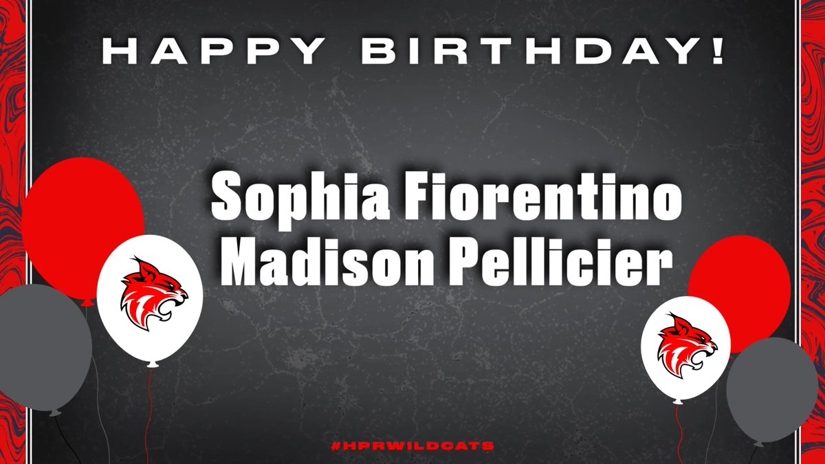 Happy Birthday! 🎂 #hprwildcats #TopofNJ #hpwildcatpride