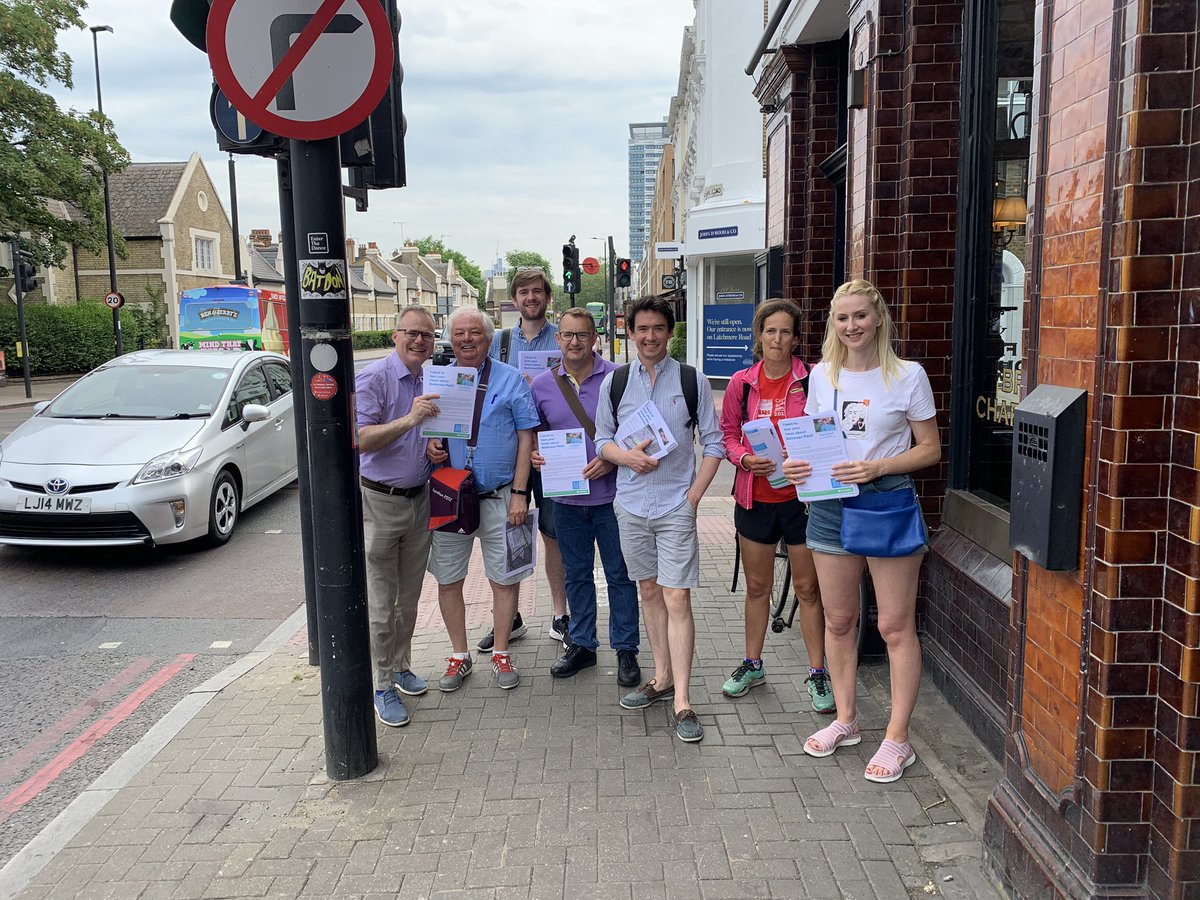 Great sunny day to be out campaigning, seeking  views on Battersea Park. ☀️🌳#torycanvass