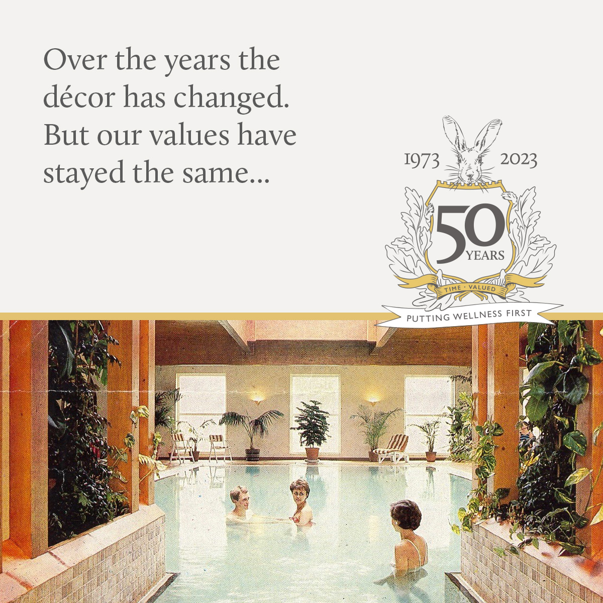 Did you know Ragdale Hall has been a health spa for 50 whole years? We're celebrating 50 years of wellness on 20th June and would love to hear from you! Tweet your memories & photographs & share in the celebration with us! Read our lastest blog here >> bit.ly/50YearsofRagda…