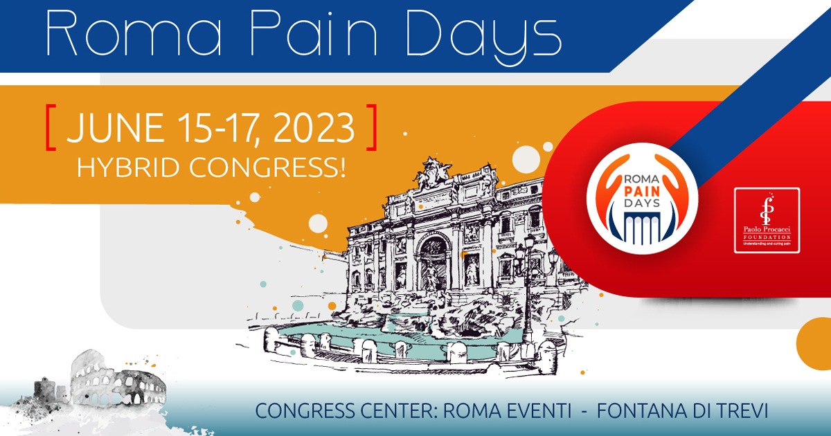 The #RPD23 is over! Thank you to all participants. See you next year at #RPD24!
#pain #painmanagement
<a href="/giuvarr/">giuvarr</a> <a href="/Fond_P_Procacci/">Paolo Procacci Foundation</a>