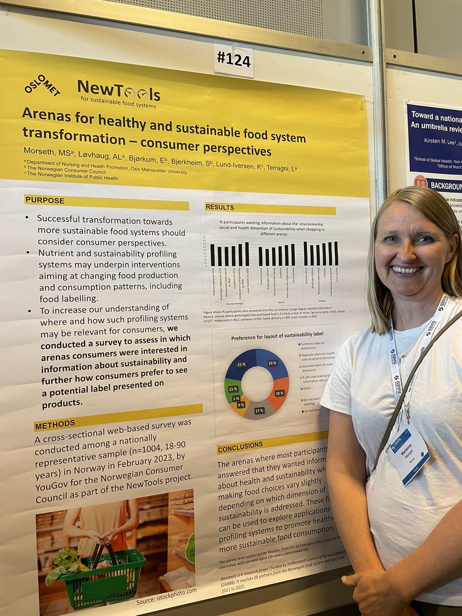 Consumer perspectives making the bases for application of food systems promoting healthier and more sustainable food consumption. #NewTools #ISBNPA2023