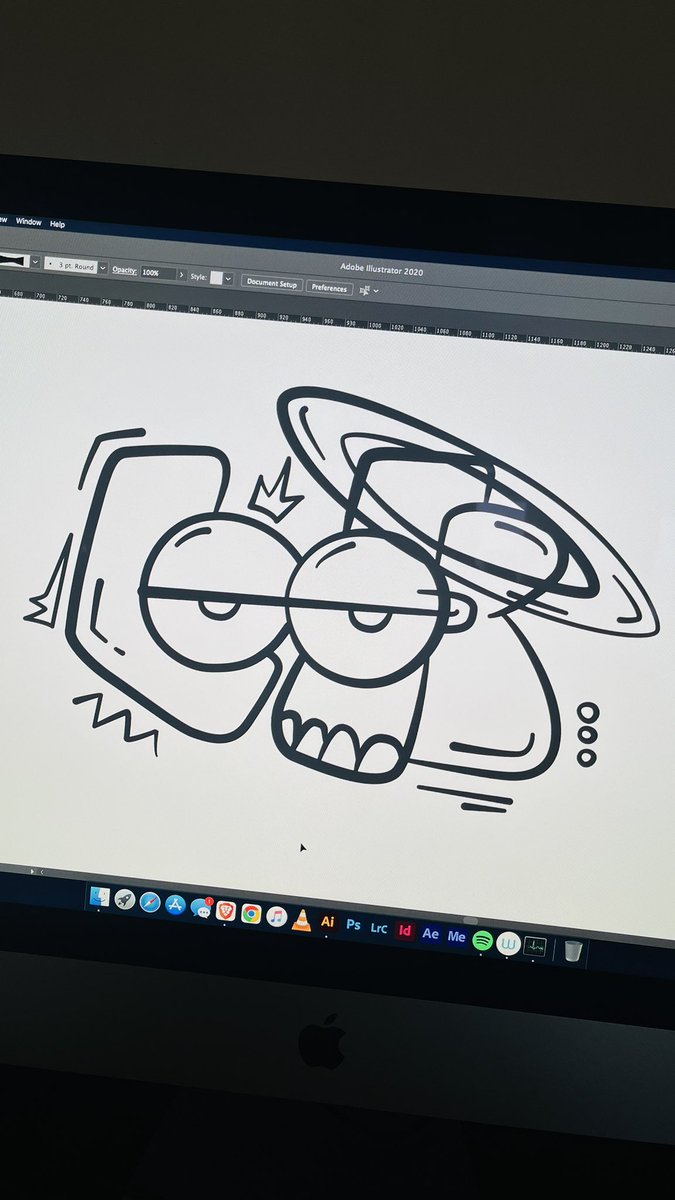 DPMNDDgraphics_'s tweet photo. Today’s creation… #deepmindedgraphics #illustration #typography #odd https://t.co/dBCzOGFfo6
