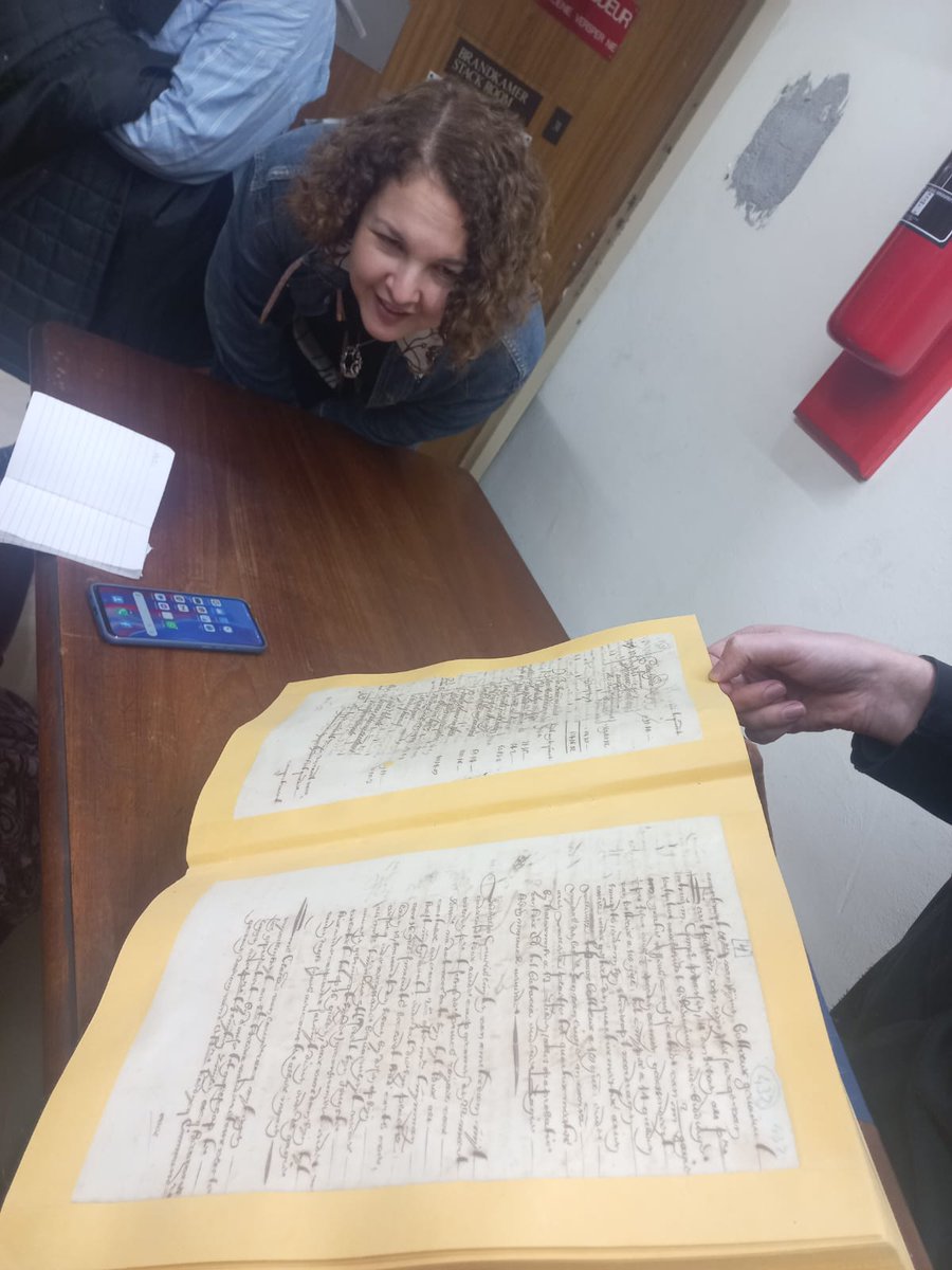 More of our tour at the provincial archives