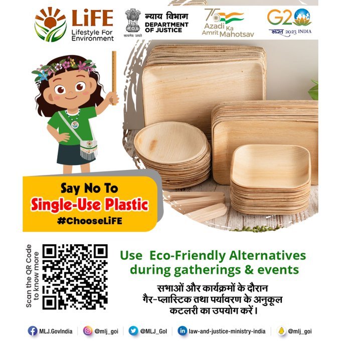 Use Eco Friendly Alternatives
#ChooseLiFE
#MissionLiFE 
@aairedwr @AAI_Official