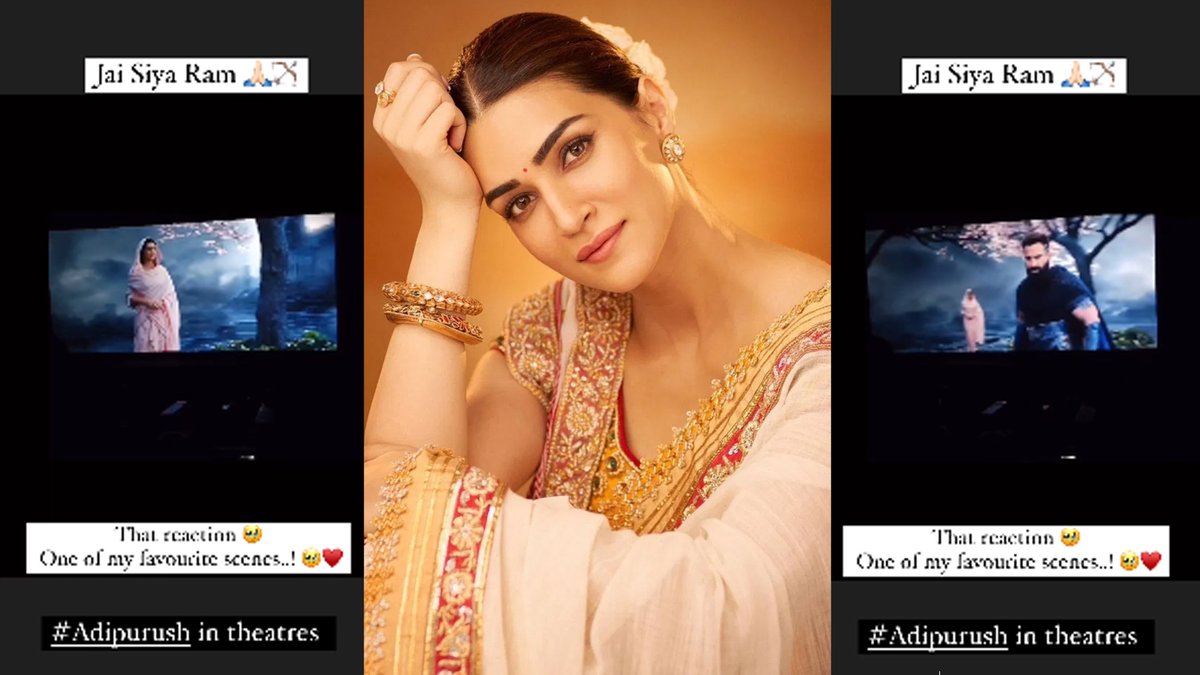Kriti Sanon reveals one of her favorite scenes from Adipurush as Janaki!

bollywoodspy.in/2023/06/17/kri…

<a href="/kritisanon/">Kriti Sanon</a> #KritiSanon #Adipurush #Janaki #JayShreeRam