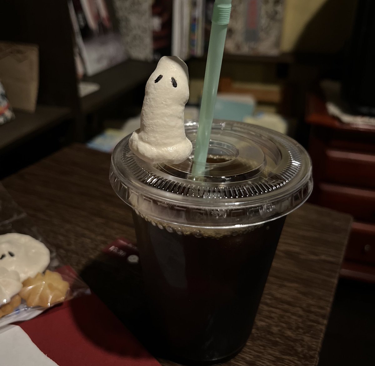 カフェでA ghost story見てきた
お菓子ゴースト最高w