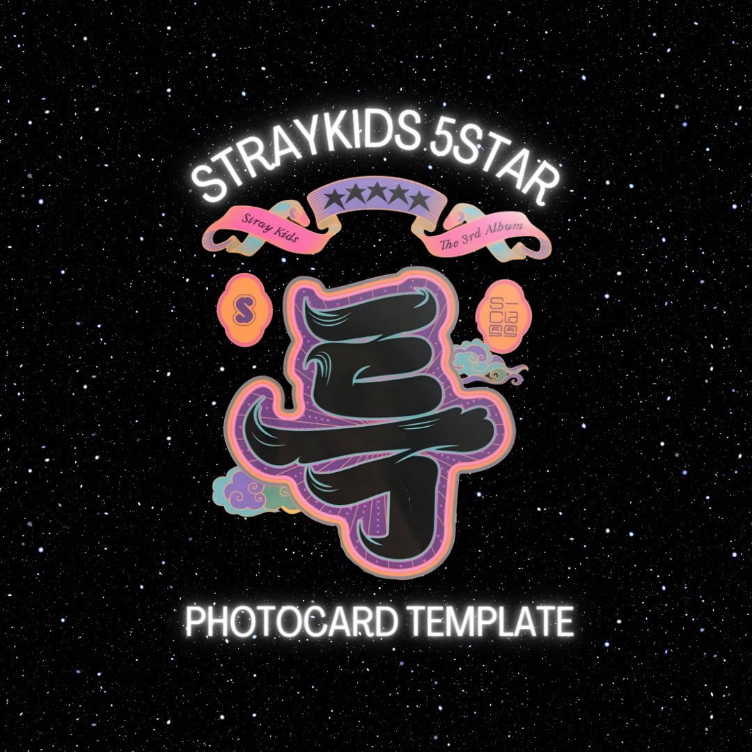 boboybey's tweet photo. STRAYKIDS #5STAR PHOTOCARD TEMPLATE

📁 Gdrive link: https://t.co/knZgF5oEm0 https://t.co/VnQtvISfgG