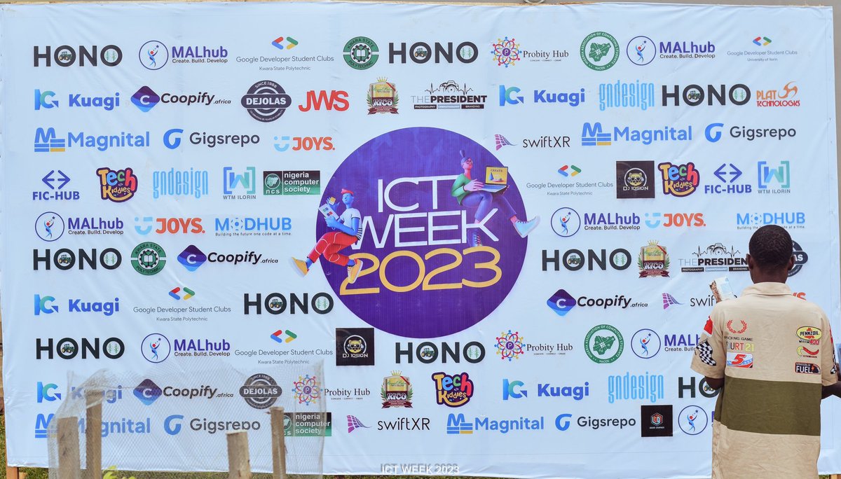 Gdgoc_kp's tweet image. Kwara State Polytechnic&apos;s ICT week was a resounding success! Congrats to the organizing team, speakers, sponsors, and participants. The exhilarating hackathon showcased exceptional talent. Appreciation to the judges, sponsors, and partners.

#ICTweek2023