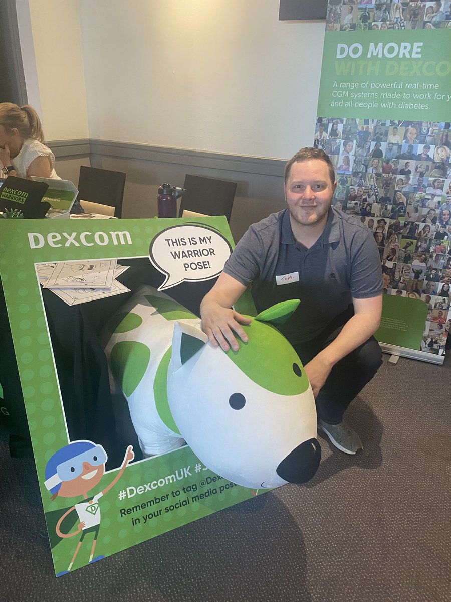 jude_twins09's tweet image. Proper #dexcomwarrior pose! Great to be at @JDRFUK discovery with @dexcom @welshy_89
