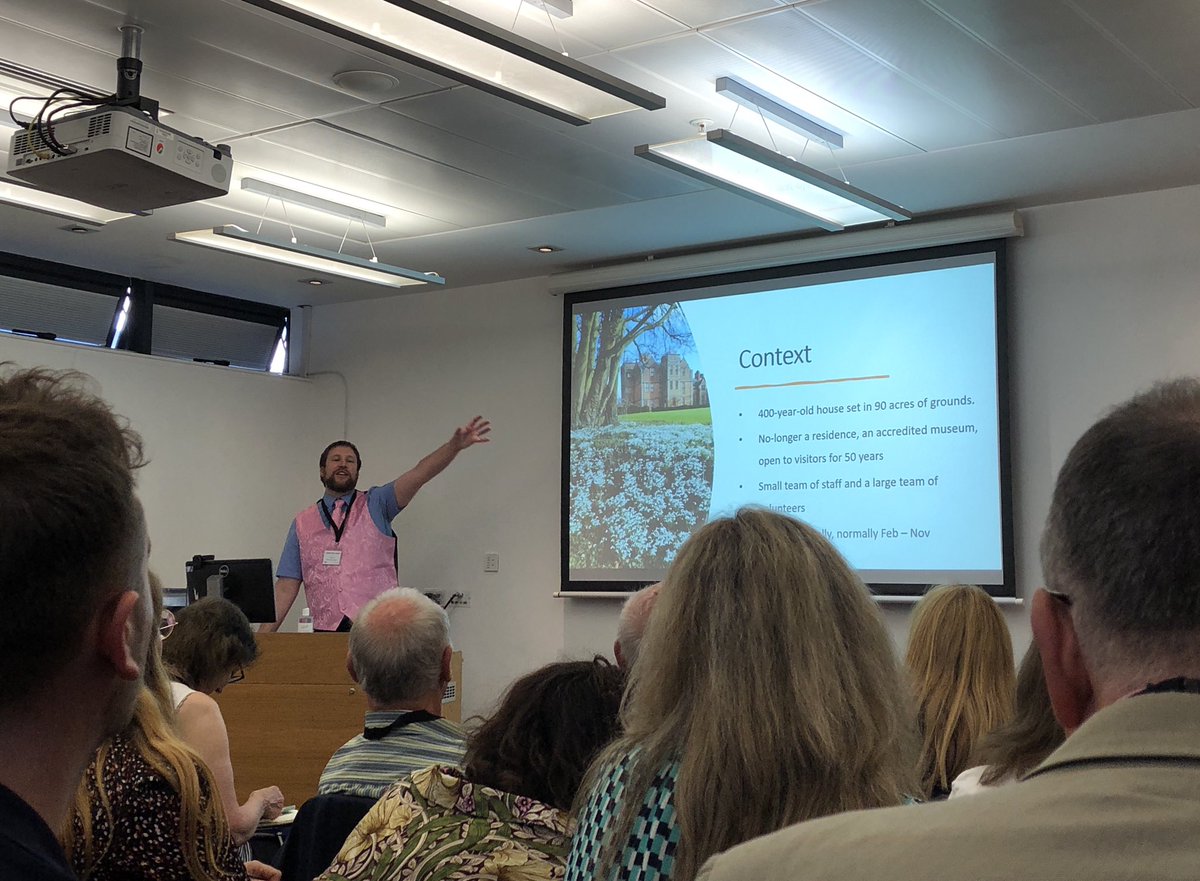 panaceamuseum's tweet image. Such a great session yesterday on @Kiplin_Hall with @dennisbloodnok and his fantastic fashions and their brilliant marketing freelancer. lots to learn about attracting local people to your ‘hidden gem’ which you want to convert into a ‘sparkly gem’ #AIMConference2023 #kiplinhall