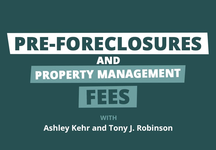 Rookie Reply: Pre-Foreclosures and How to Cut Your Property Management Costs #realestate #morgages #investments realestatefishnews.com/rookie-reply-p…