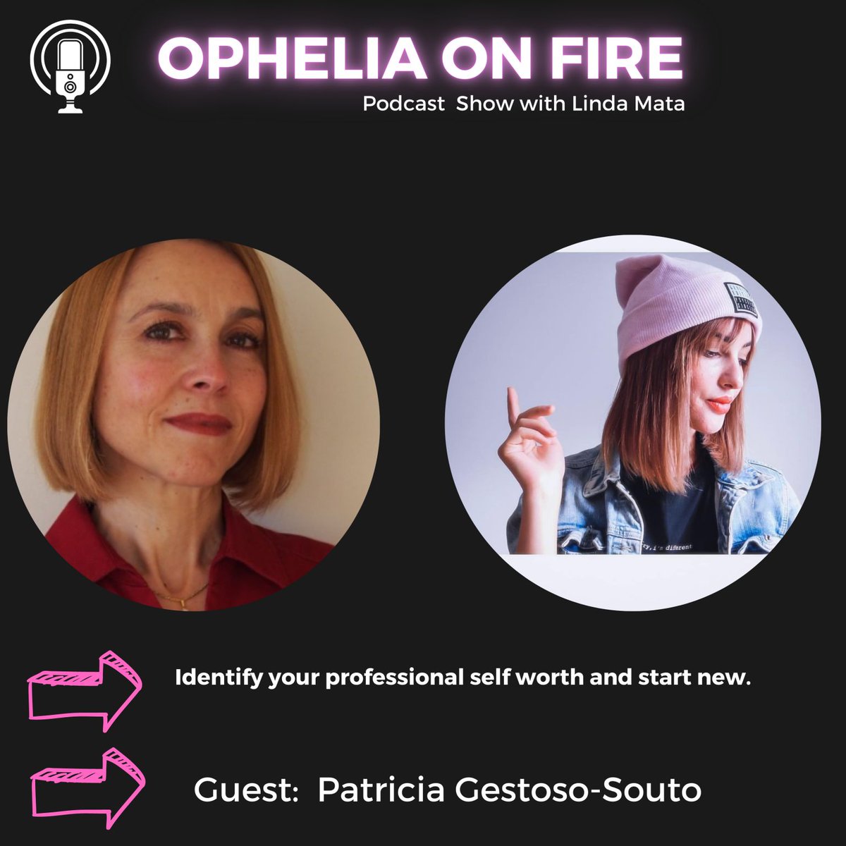 p_gestoso's tweet photo. I was delighted to be a guest on Linda Mata’s podcast “Ophelia On Fire!”.

Some of the topics we discussed
- Self-worth vs Confidence
- Confidence vs Competence
- Strategies to avoid our feeling of confidence holds us back in our careers

 https://t.co/B31QQAfaDX https://t.co/fe8keINKWu