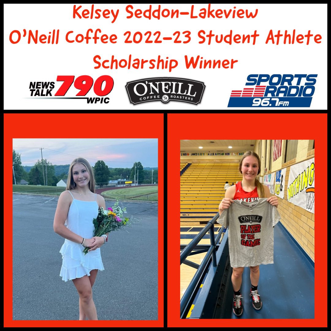 Bob Greenburg (@bobgreenburg) on Twitter photo I’m proud to announce the winner of the 2023 <a href="/ONeill_Coffee/">O'NeillCoffeeCompany</a> Student Athlete Scholarship is <a href="/SeddonKelsey/">Kelsey Seddon</a> of Lakeview!! Congratulations Kelsey!!! <a href="/HoopsSailor/">Lady Sailor Hoops</a> I’m proud to announce the winner of the 2023 <a href="/ONeill_Coffee/">O'NeillCoffeeCompany</a> Student Athlete Scholarship is <a href="/SeddonKelsey/">Kelsey Seddon</a> of Lakeview!! Congratulations Kelsey!!! <a href="/HoopsSailor/">Lady Sailor Hoops</a>