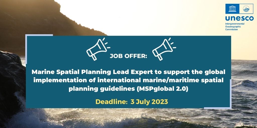 [JOB OFFER] 📄 

We are looking for a Consultant to assist with the implementation of MSP technical activities within the context of the project MSPglobal 2.0.

📅 Deadline: 3 July 2023 

Apply here 👉 ow.ly/CYBc50OPh3b