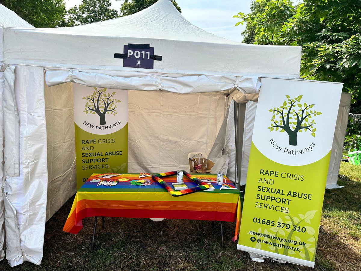 Nicole and Daniela are at Cardiff Pride  today. Come and say hello. 
If you need any advice or want to find out more about the support we offer, we’re here.
#HappyPride @PrideCymru #CardiffPride