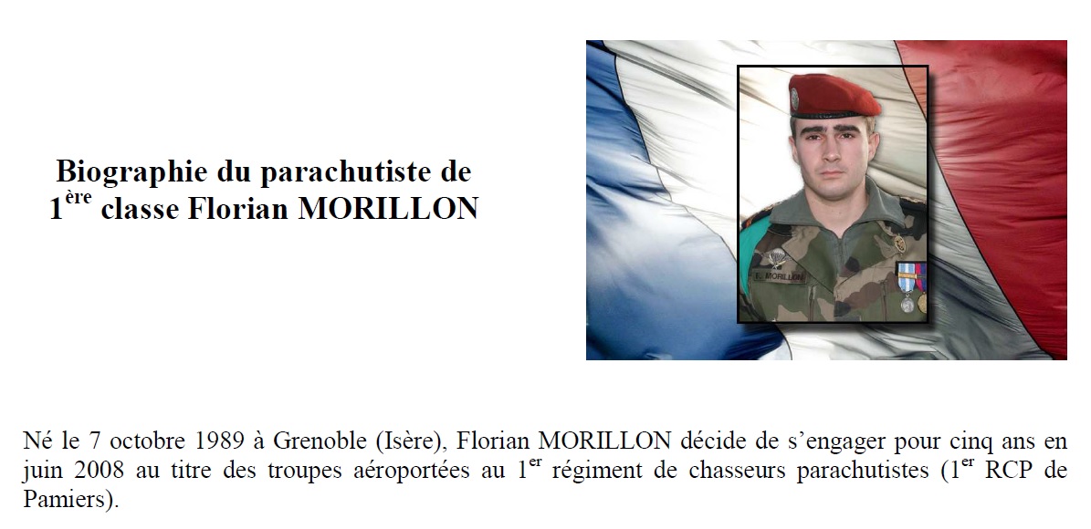 Unsor_siege's tweet image. Ils sont morts pour la France un 18 juin
-1971 Sgt Michel DIARRA 24 ans et Marsouin parachutiste Yvon MARTIN 18 ans- 6e RIAOM_Tchad  
-2010 BCH  Steeve COCOL #1erRHP Afghanistan
-2011 Cal Florian MORILLON 20 ans #1erRCP Afghanistan
-2017 Cal  Albéric RIVETA #1erRCP AQUILA_Mali