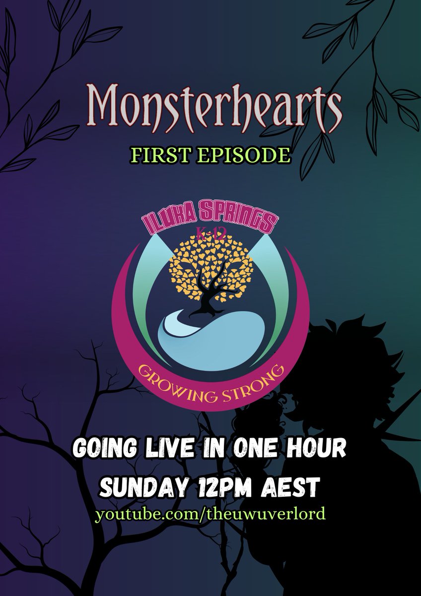Let's meet our gang and find out what is Iluka Springs all about!

We're going live here: youtu.be/BFzPGu3a-xM

#monsterheartsrpg #ttrpg #monsterhearts #tabletoproleplaying #horrorrpg #teenhorror #angstyhorror #queerhorror #monsterromance #monstersandheartbreak #ilukasprings