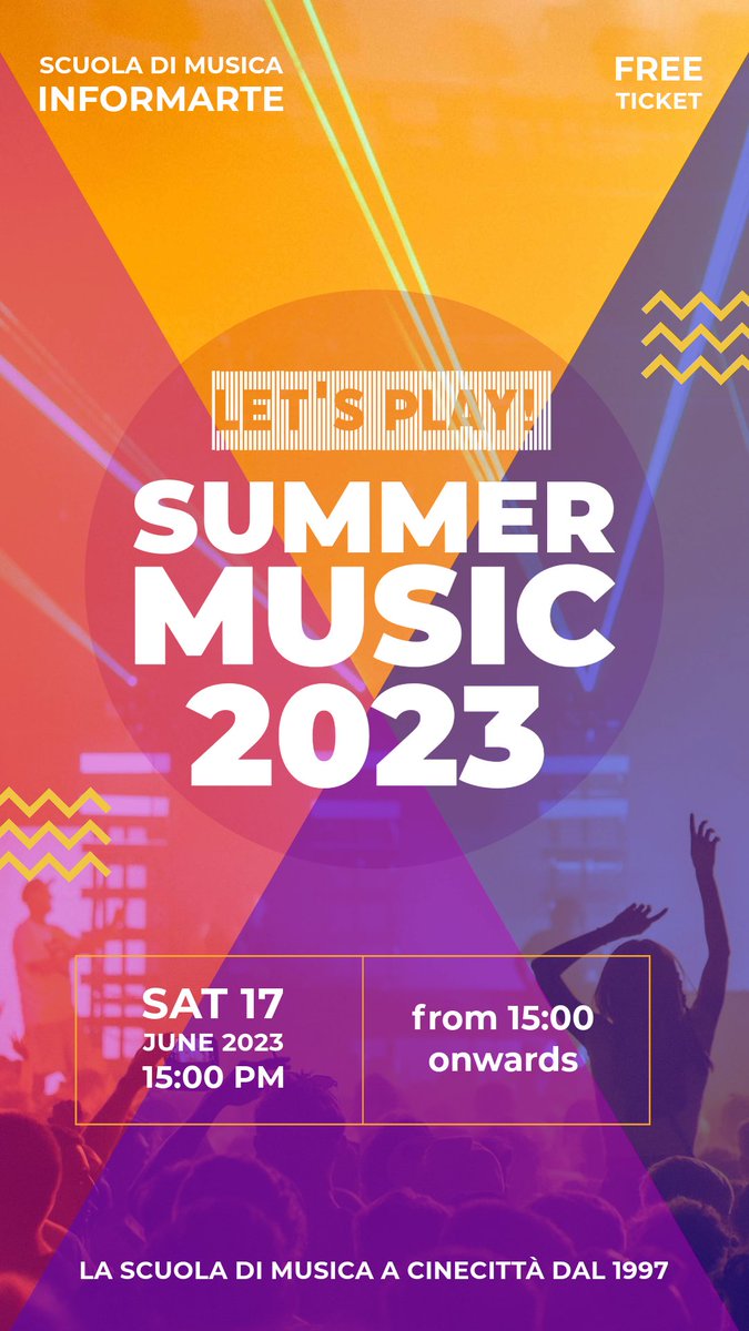 SInformarte's tweet image. È arrivato quel momento dell’anno! 

🎶 🎸🎤🎹🥁🎧