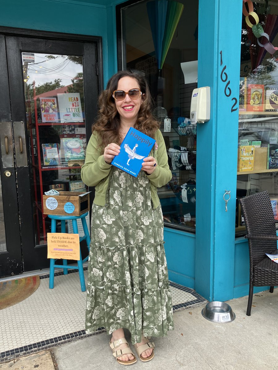 AvidBookshop's tweet image. Happy to announce we have more signed copies of Sabrina Orah Mark&apos;s Happily in stock! #ShopLocal #ReadLocal and support a local author&apos;s brilliant book of essays by shopping at Sabrina&apos;s local hometown bookshop, Avid. We ship nationwide!