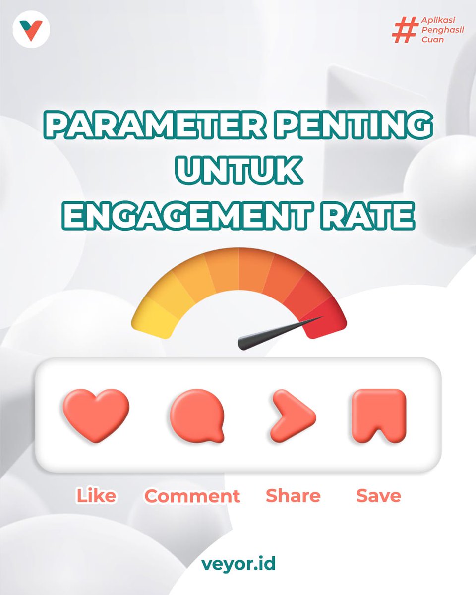veyorid's tweet photo. Halo, Responders!🥰

Pasti gambar-gambar di atas sudah gak asing lagikan buat Kamu. Ada like, comment, share dan save. Hal ini sangat penting untuk engagement sebuah postingan loh!😍

#Veyorid #AplikasiPenghasilCuan #Engagement #Engagementrate https://t.co/LeUDKdYumS