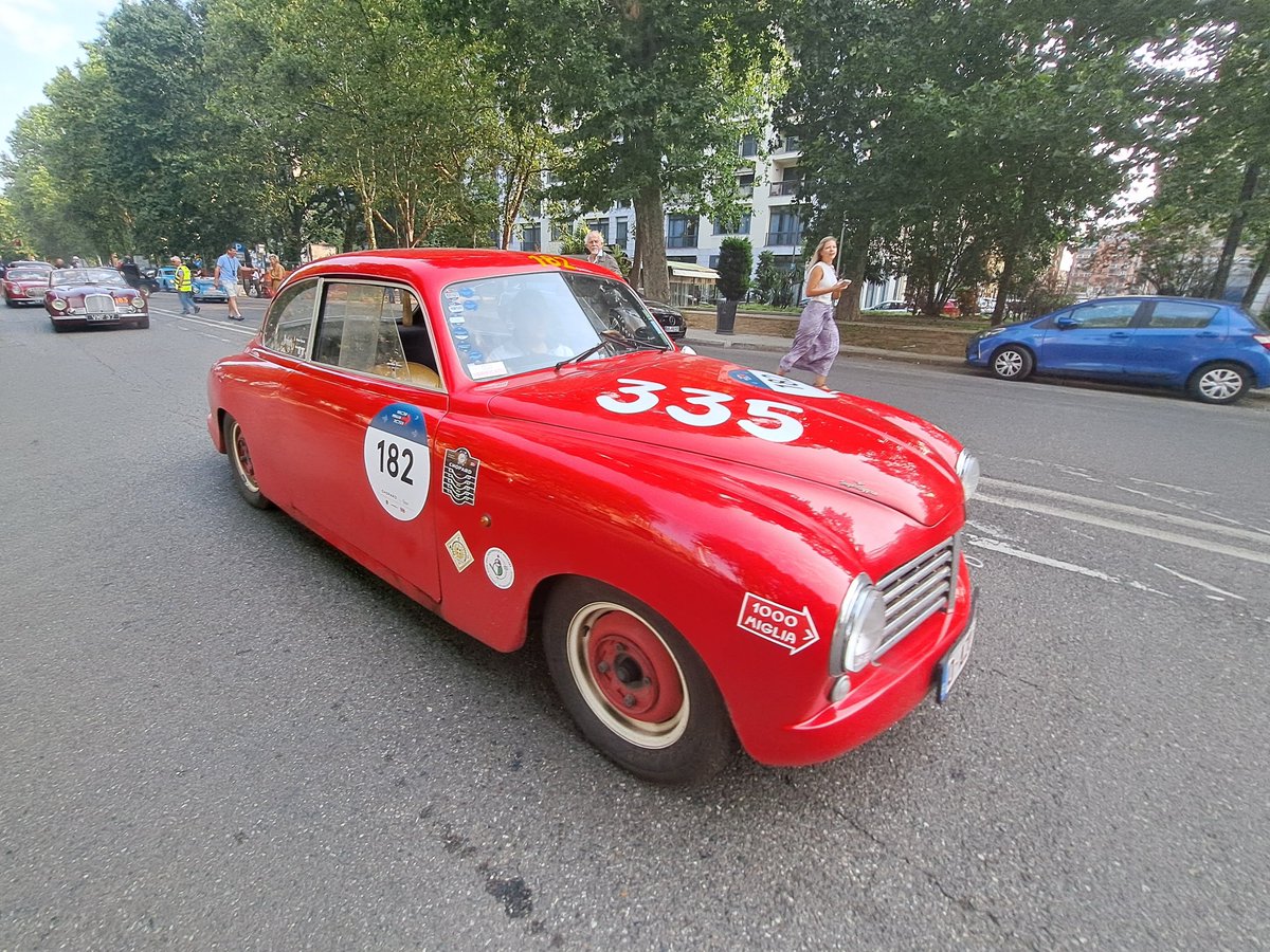 #ABARTH FIAT 1400 BERLINETTA TOURING (1950)
#Milano #Millemiglia #Millemiglia2023 @millemiglialive