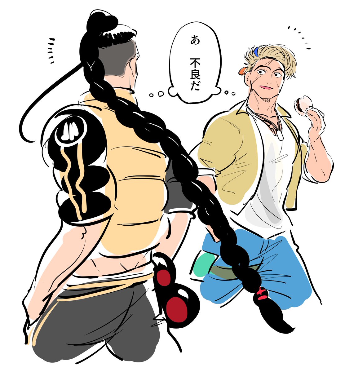 RT @caxqov: ジェイミーとルークの喧嘩見てみたいなー ＃スト6