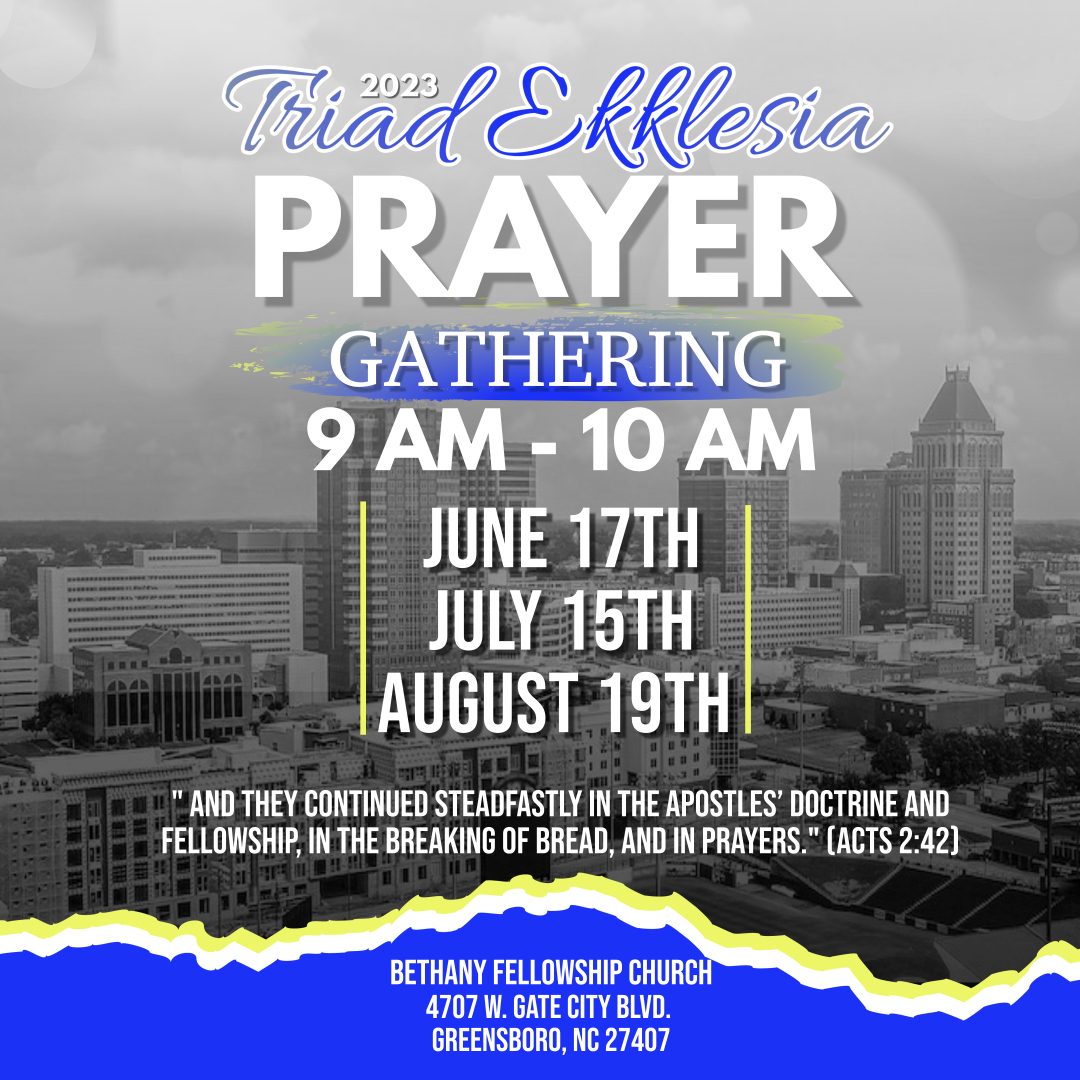 Transformation in the Triad begins and advances from our knees! Let's pray together! #Prayer #Intercession #PiedmontTriad #Churches #RacialReconcilliation