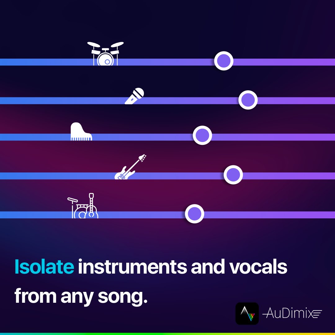 Elevate your remixing game, explore new creative possibilities, and shape your unique sound with ease. Step into the realm of limitless musical potential and let your imagination run wild with AuDimix - bit.ly/AuDimix 

#SongStemSeparator #MusicProduction