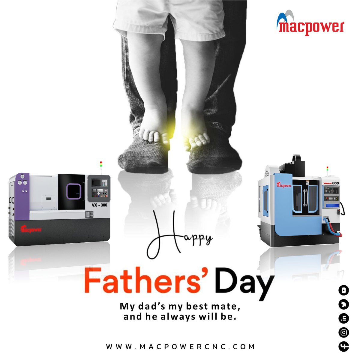 Happy Father's Day..!!!

#gujarat #machine #VMC #MACHINETOOLS #indiamart #tooling #cnc #technology #macpower