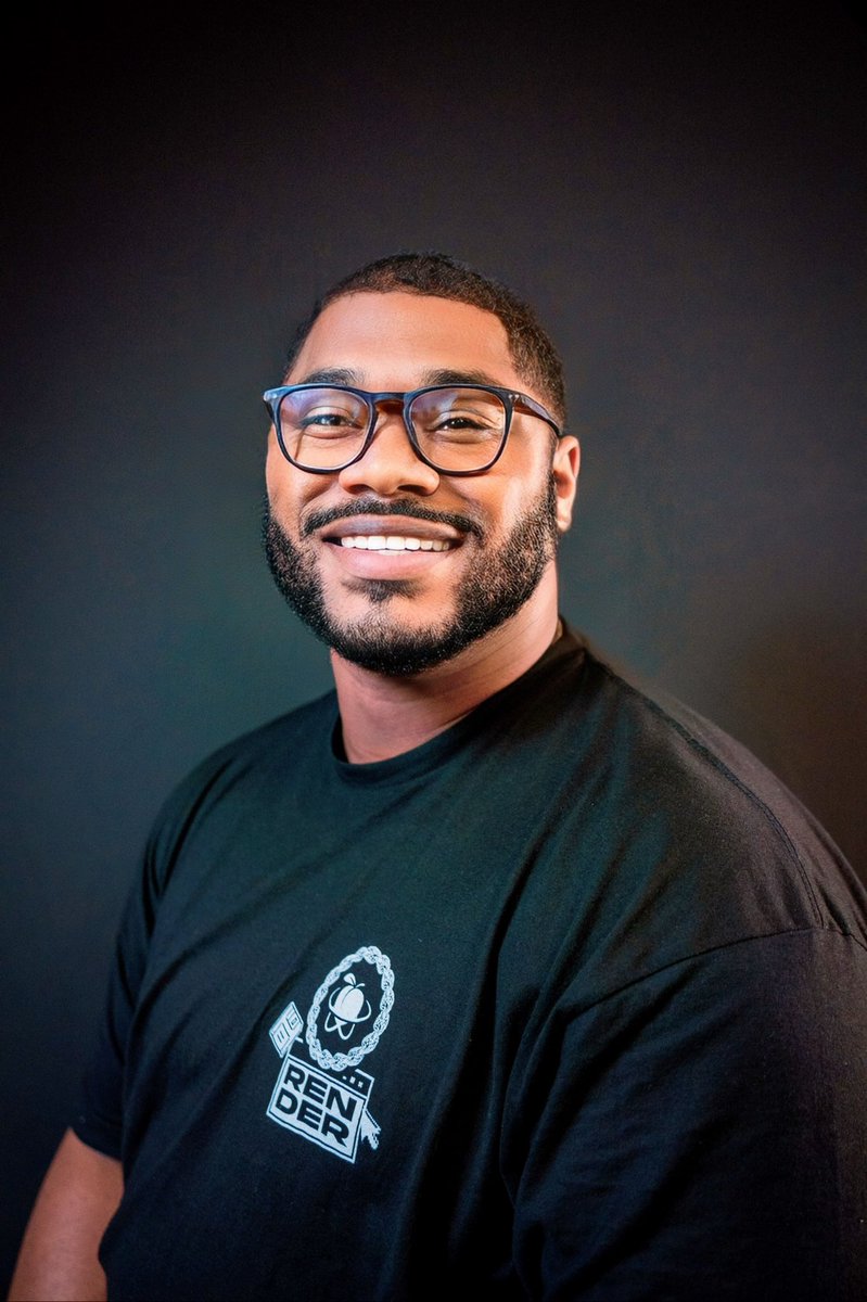 Those @googlefiber headshots from @RenderATL came through. #renderatl23 🔥🔥🔥