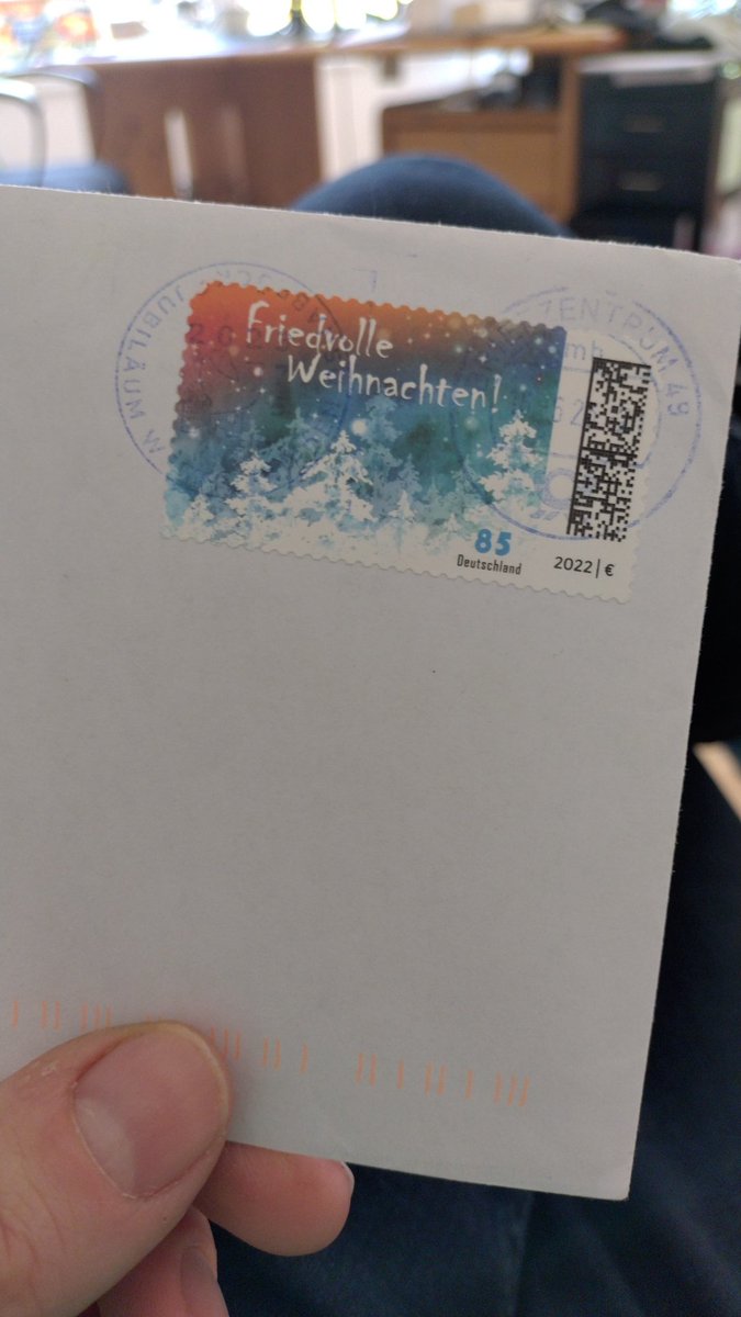 Ich glaube, mein Elektriker verschickt nicht mehr allzu häufig Briefpost ...