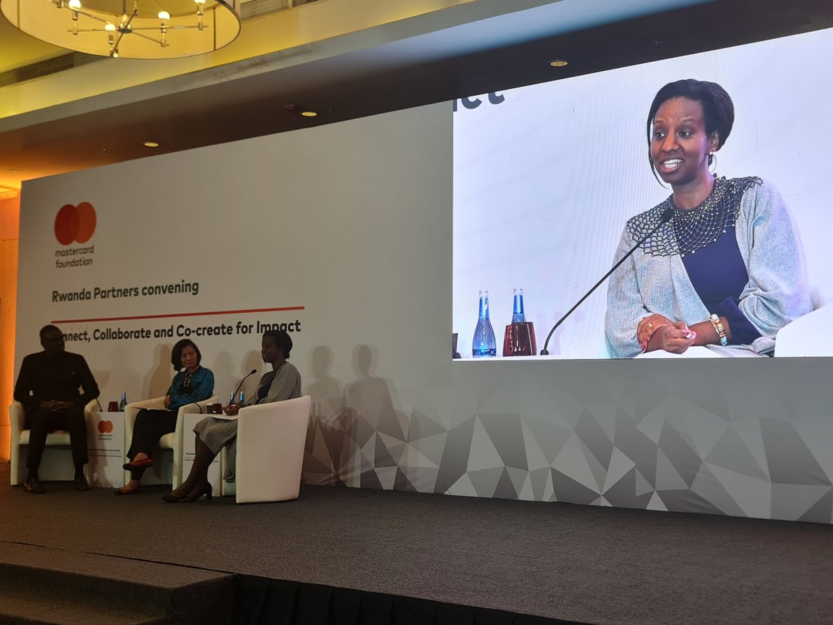 Inspiring conversation with <a href="/MastercardFdn/">Mastercard Foundation</a> #leadership  #partners to co-create 30M jobs for  #YOUTH #Africa by 2030. <a href="/kayizarica/">Rica Rwigamba</a>