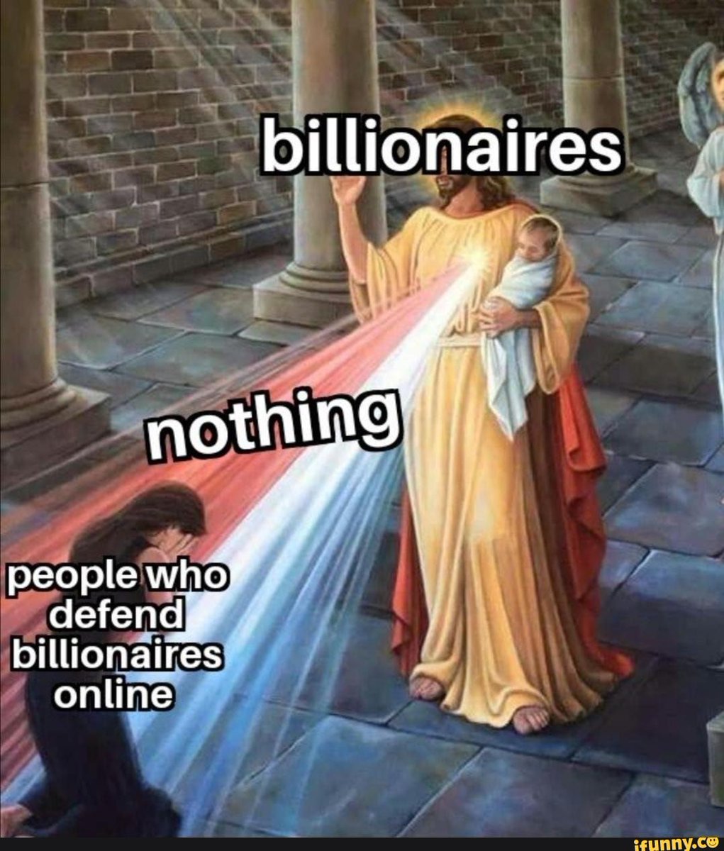 TiMorice's tweet image. Des gens en commentaire défendent ce genre de milliardaire 🤨🤨 ?