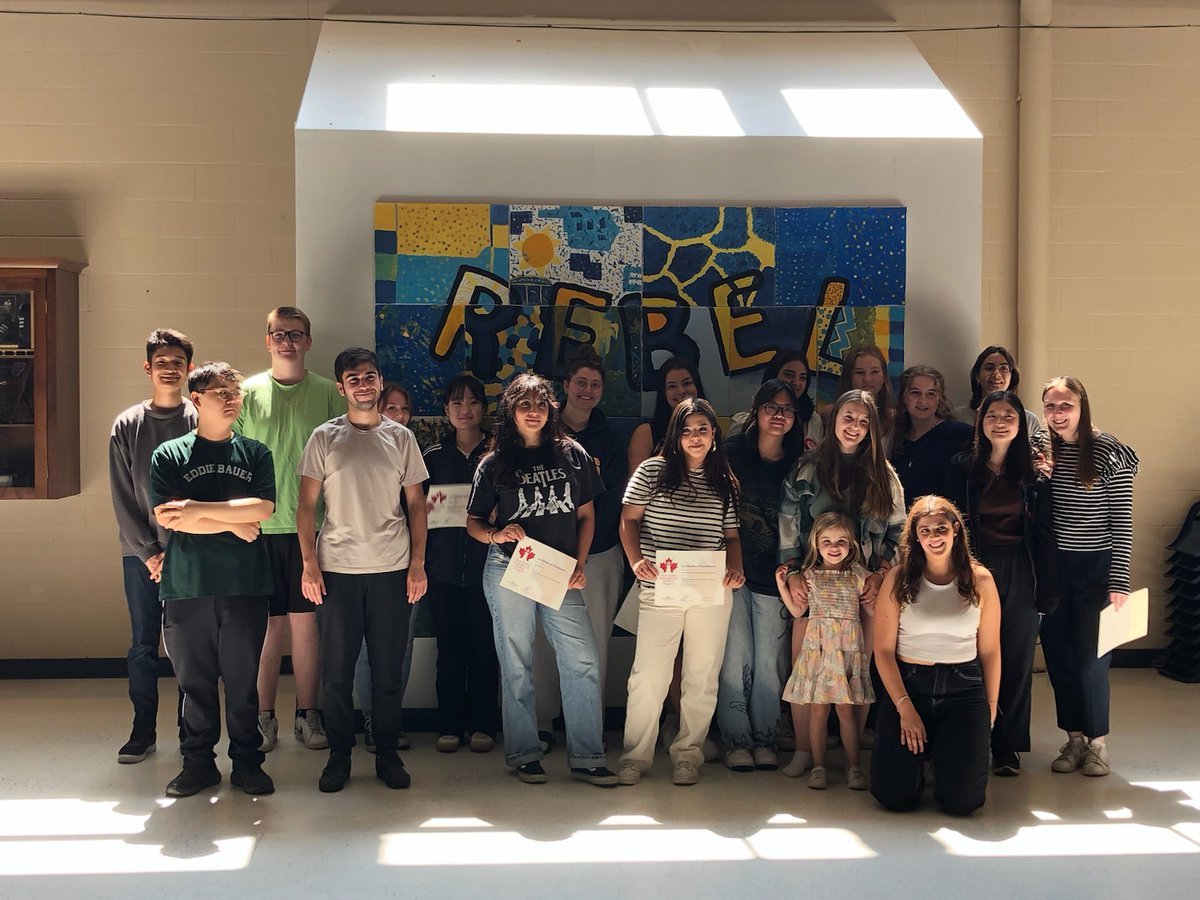 Yesterday I jad the great pleasure of presenting certificates and a scholarship to a spirited group of <a href="/NSISP/">NS Intl Student Prog</a>  students at SRHS. @TCRCE_NS