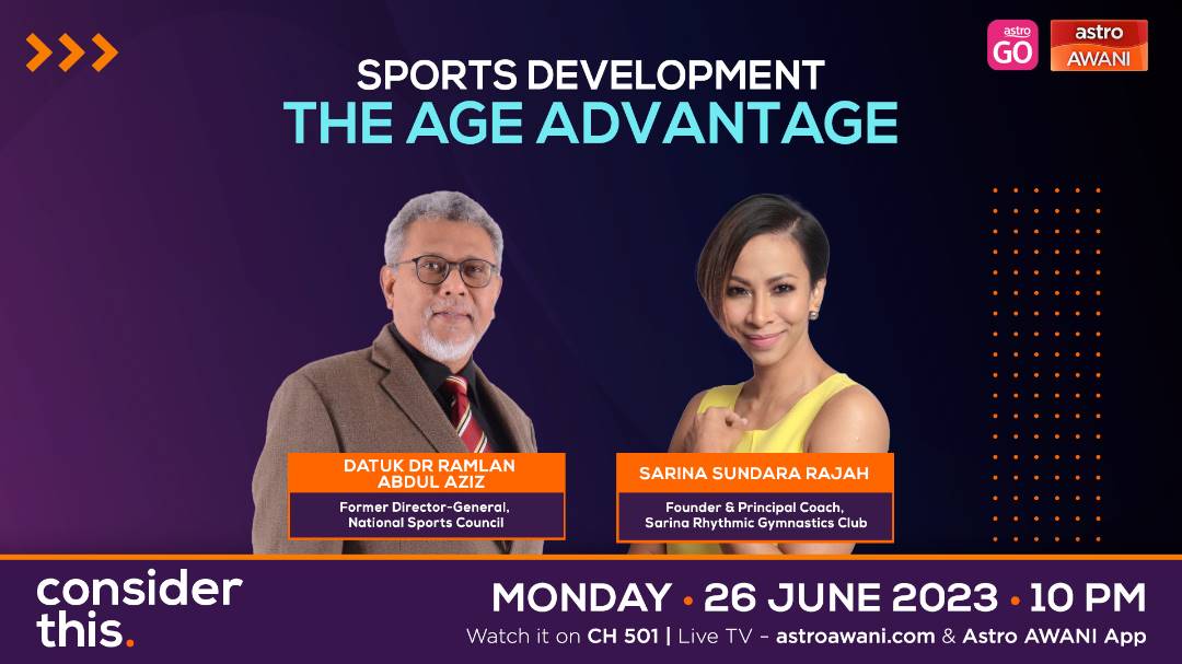 Is Malaysia doing enough in terms of identifying and incubating sports talent to ensure a thriving athlete pipeline? Tonight on #ConsiderThis I speak to Dr Ramlan Aziz @sportsdocramlan & Sarina Sundara Rajah @sarina_gymnast about building a strong sporting future for Malaysia.