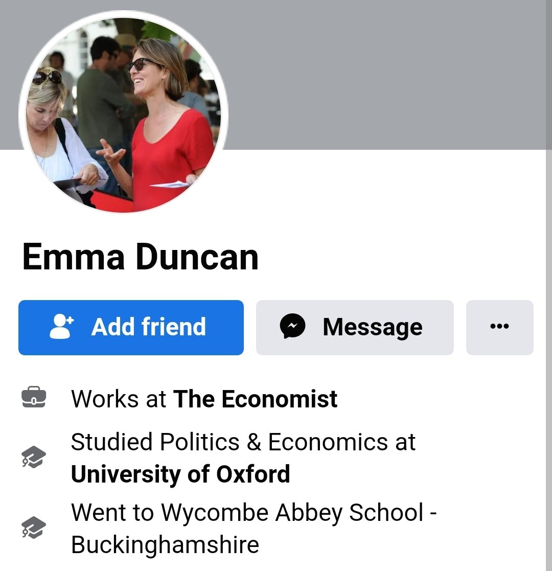 Me: it would be beyond parody if this person studied PPE at Oxford

*checks her Facebook*

Goddamit!