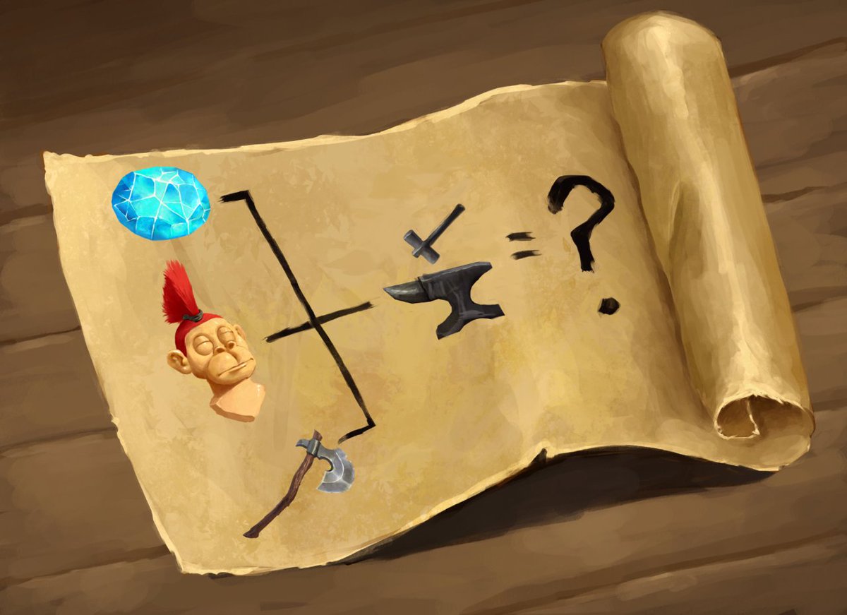 Formulas are a new level of gamification in the B.A.P. ecosystem 🎮

By combining a Forge Block and specific Traits, you get an asset not found in Loot Boxes 💎

Forged Traits can increase an Ape’s rarity and Loot Box regen speed

#GodApeQuest #BAPNation