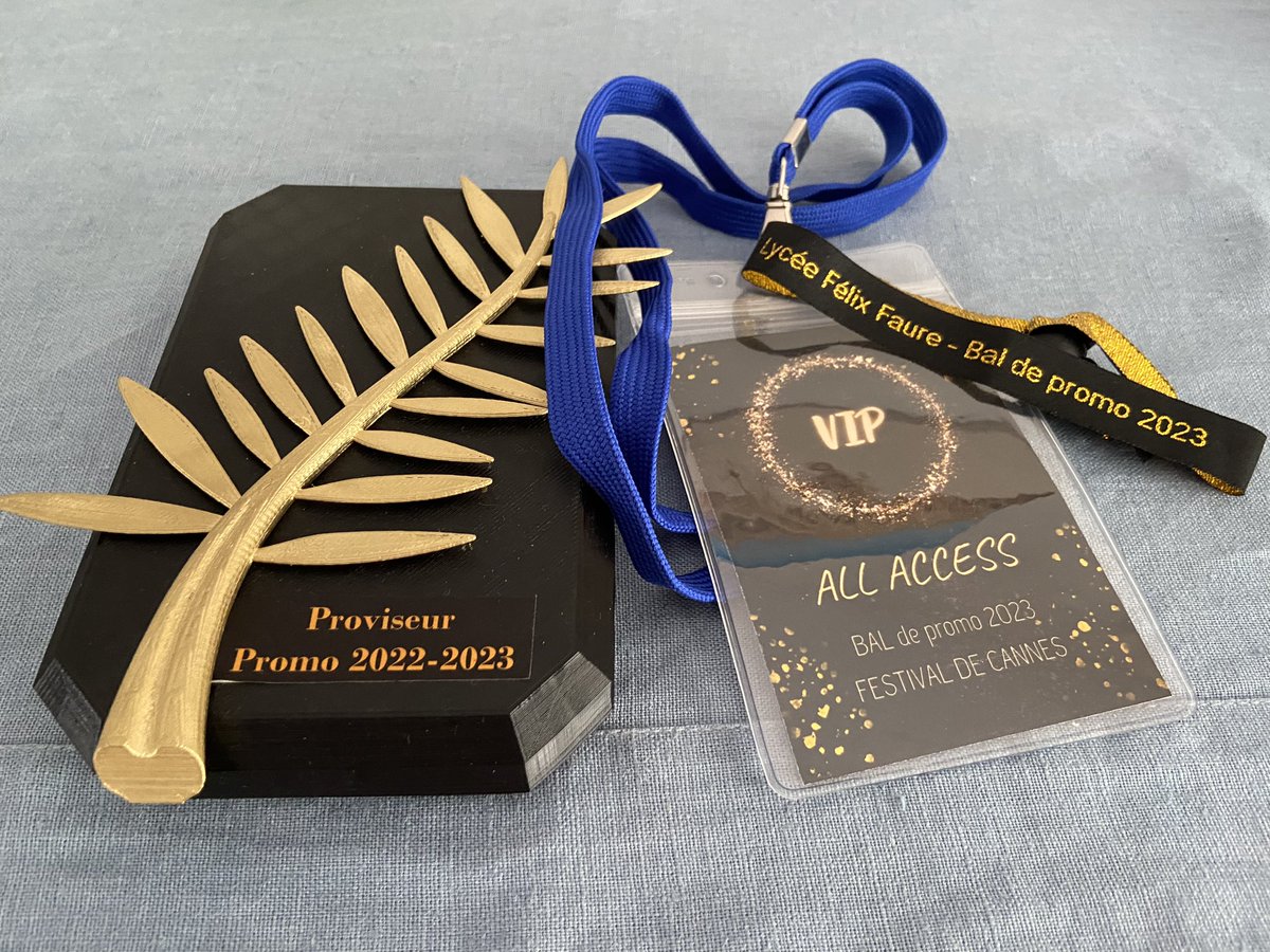 Souvenirs du bal de #promo2023 des terminales du #LyceeFelixFaure