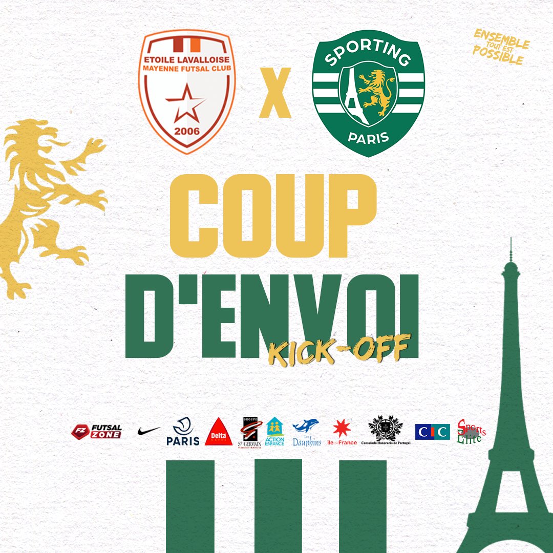 Sporting Club de Paris on Twitter "⏱1' I Coup d’envoi de la Finale de
