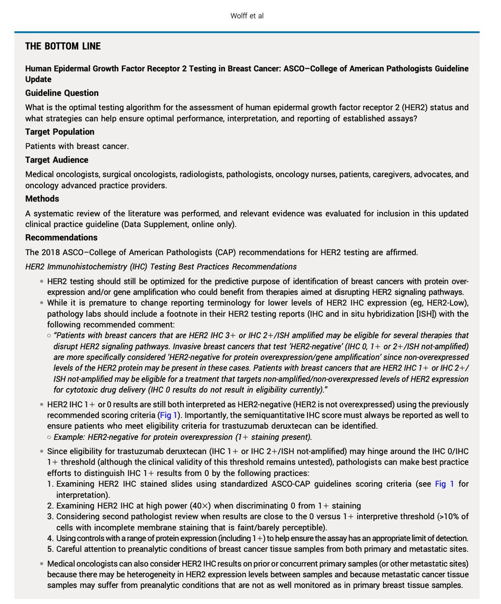 Jame Abraham, MD, FACP (@jamecancerdoc) on Twitter photo Human Epidermal Growth Factor Receptor 2 Testing in #breastcancer . <a href="/ASCO/">ASCO</a> <a href="/Pathologists/">CAPathologists</a> Guideline Important Update <a href="/OncoAlert/">OncoAlert</a> <a href="/JCO_ASCO/">Journal of Clinical Oncology</a> <a href="/awolff/">Antonio Wolff, MD (#HealthPolicyIsEconomicPolicy)</a> ascopubs.org/doi/10.1200/JC… Human Epidermal Growth Factor Receptor 2 Testing in #breastcancer . <a href="/ASCO/">ASCO</a> <a href="/Pathologists/">CAPathologists</a> Guideline Important Update <a href="/OncoAlert/">OncoAlert</a> <a href="/JCO_ASCO/">Journal of Clinical Oncology</a> <a href="/awolff/">Antonio Wolff, MD (#HealthPolicyIsEconomicPolicy)</a> ascopubs.org/doi/10.1200/JC…
