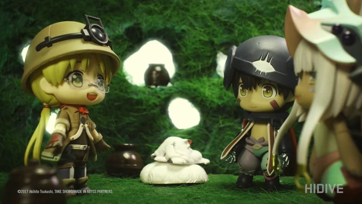 HIDIVE on Twitter: "Riko, Reg, and Nanachi share where you can watch 