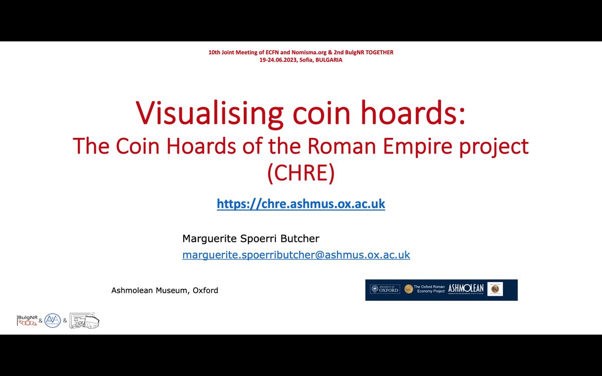 ChreProject's tweet photo. Heading to Sofia tomorrow for the 10th Joint Meeting of #ECFN and https://t.co/mXFSsKOK0q & the 2nd Bulgarian Numismatic Readings, with a talk on 'Visualising Coin Hoards'
https://t.co/JzMuWmM4wC https://t.co/KkjVPV3HFf
