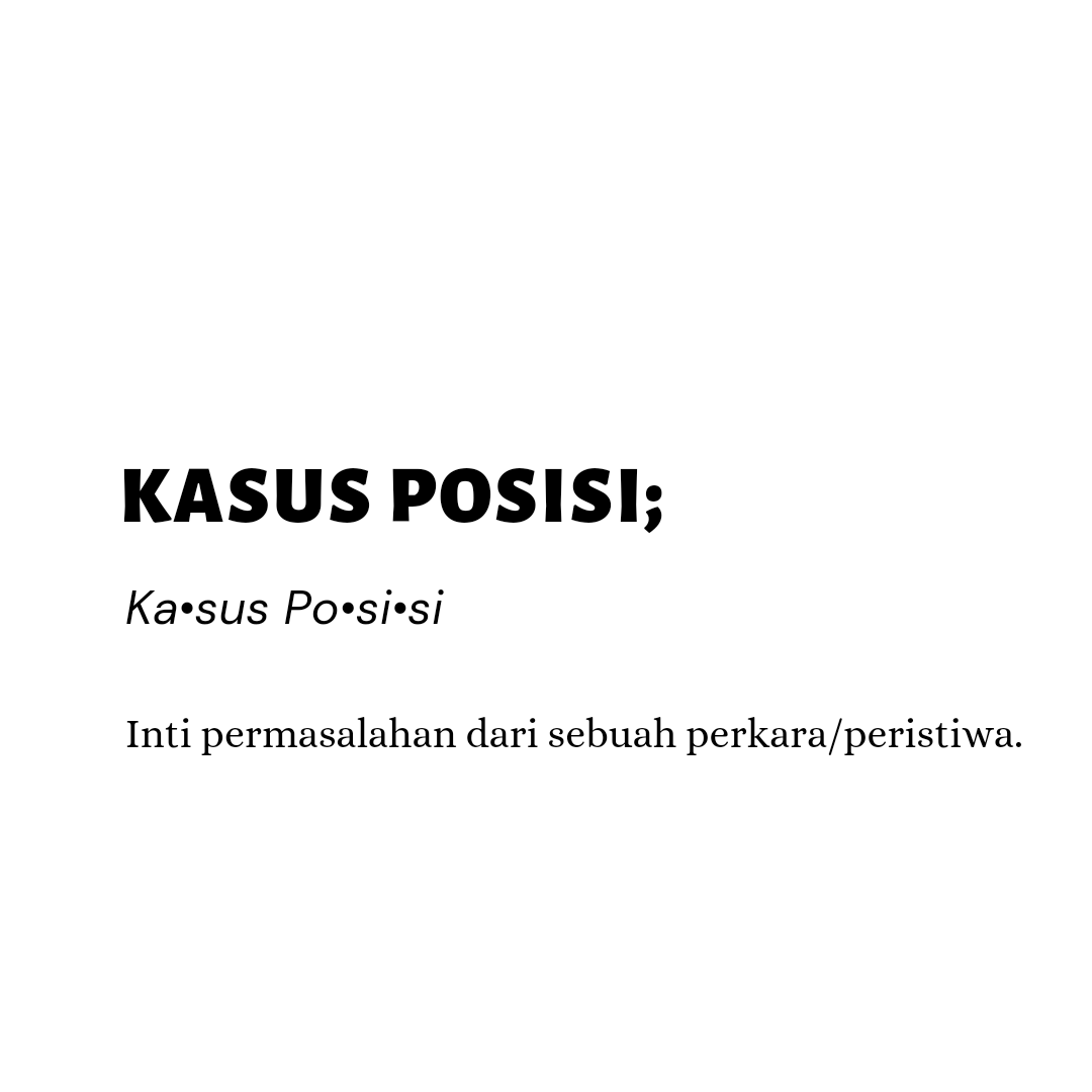 its_syale's tweet photo. ; KASUS POSISI

"Seharusnya kasus posisi ini cuma karangan dari salah satu mahasiswa, tapi kenapa sekarang malah beneran terjadi di dunia nyata?"
—
Treasure ot12 Prompt AU

© its_syale https://t.co/NnHilrhEDq